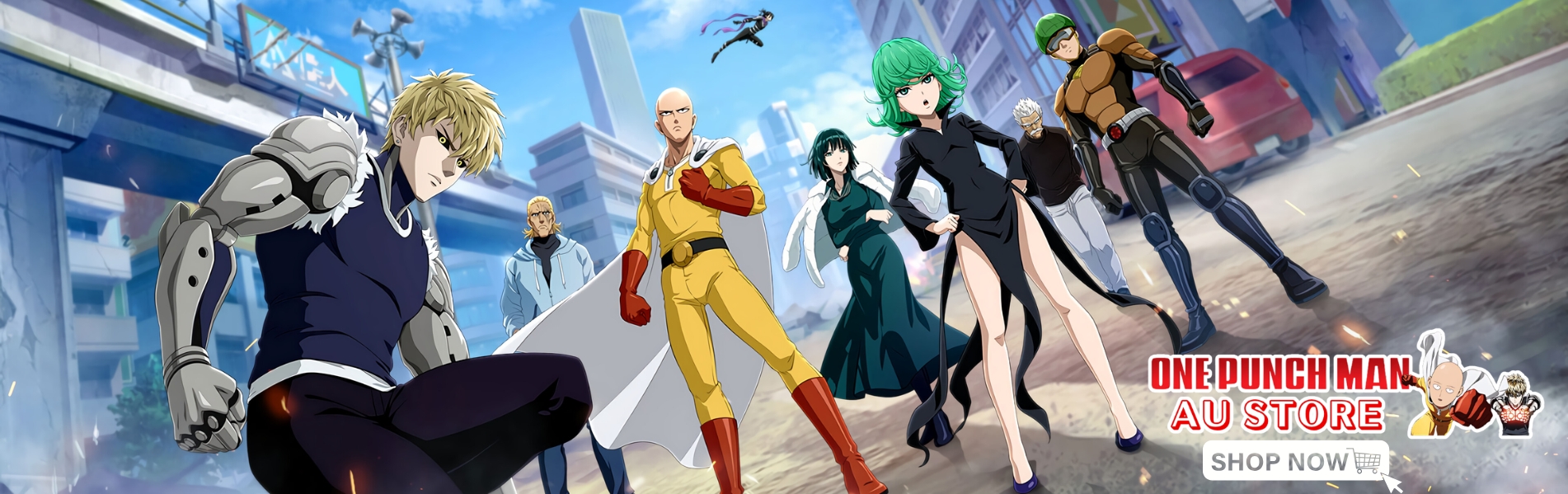 One Punch Man AU Store Banner - One-Punch Man Au Store