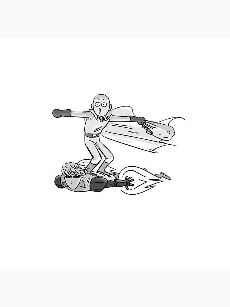 Saitama Hero For Fun Throw Pillow - Image 2