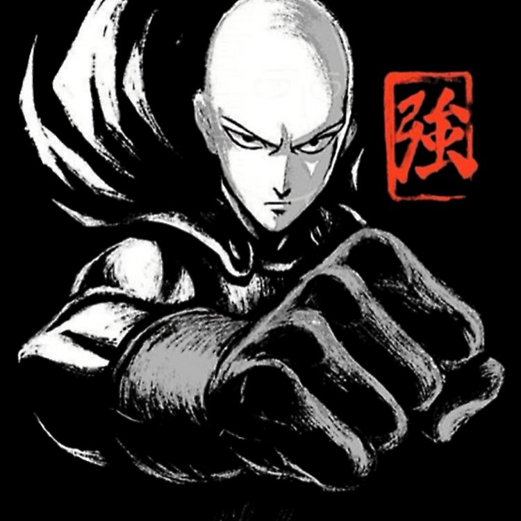Saitama One Hit Hero Tote Bag - Image 2