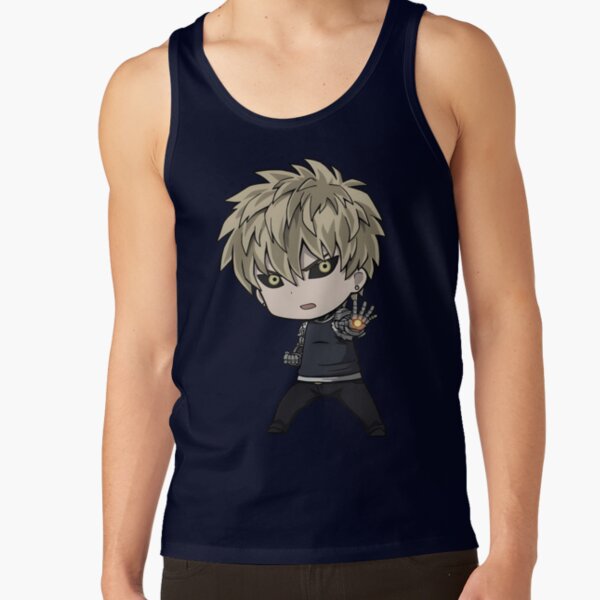 Chibi Genos Hero Cute Tank Top - Image 5