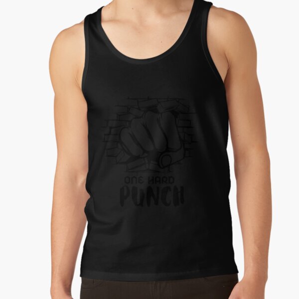 Saitama One Punch Hero Tank Top - Image 2