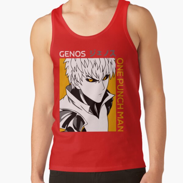 Genos Cyborg Student Hero Tank Top - Image 4