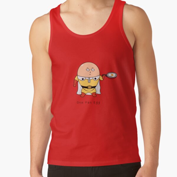 Saitama Egg Face Hero Tank Top - Image 4