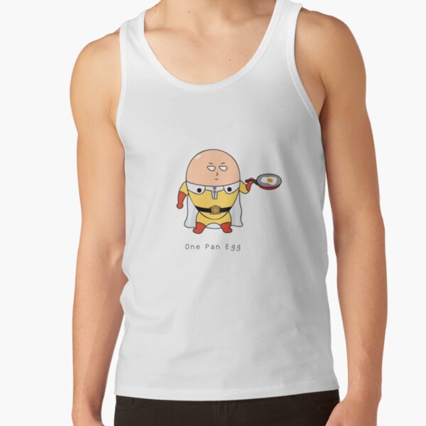 Saitama Egg Face Hero Tank Top - Image 2