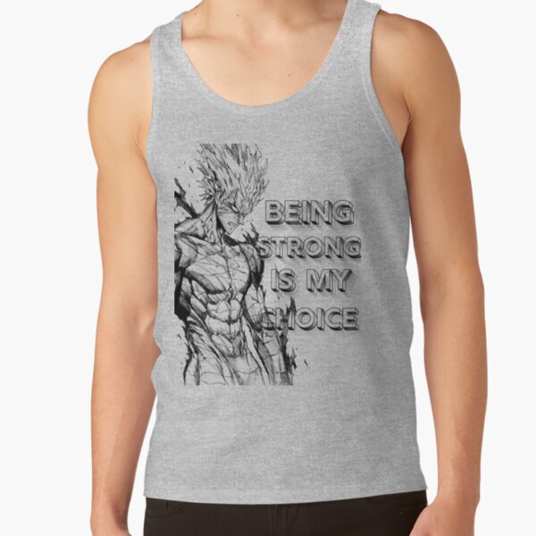 One Punch Man Motivational Hero Tank Top - Image 3