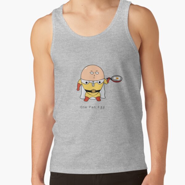 Saitama Egg Face Hero Tank Top