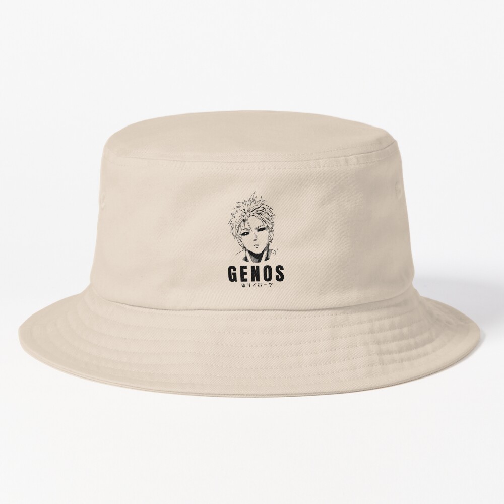 Genos Demon Cyborg Overdrive Bucket Hat