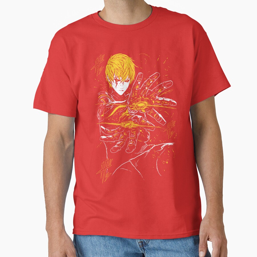 Genos Cyborg Hero T-shirt - Image 5