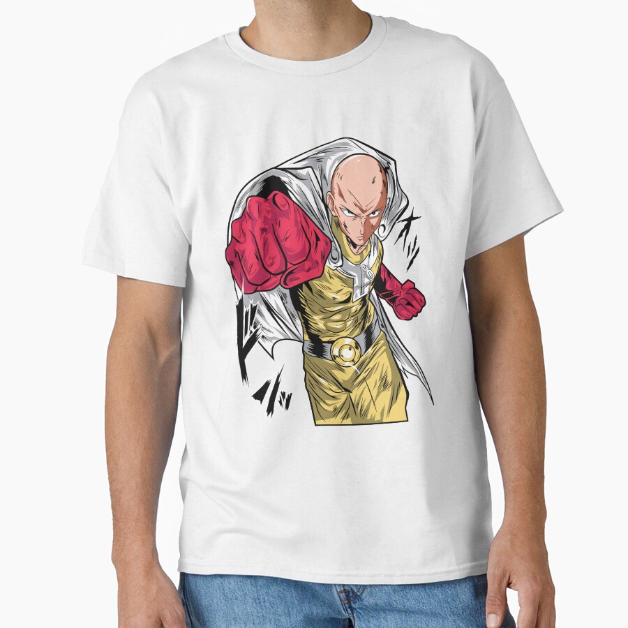 Saitama Infinite Serious Punch T-shirt