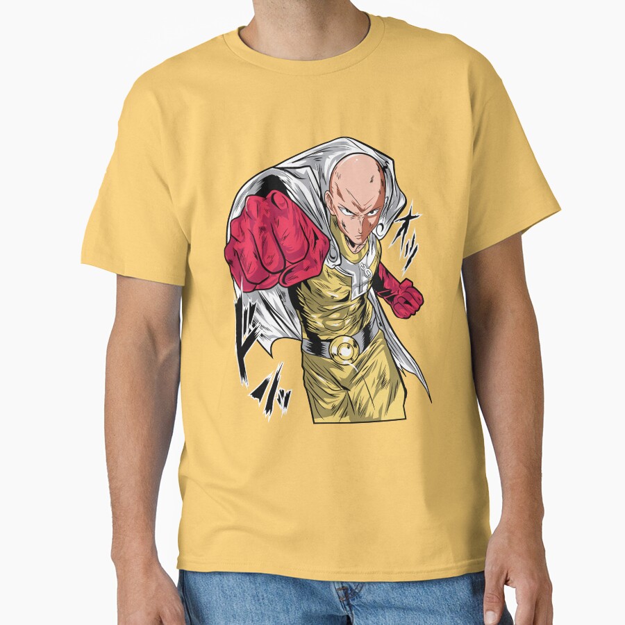 Saitama Infinite Serious Punch T-shirt - Image 6