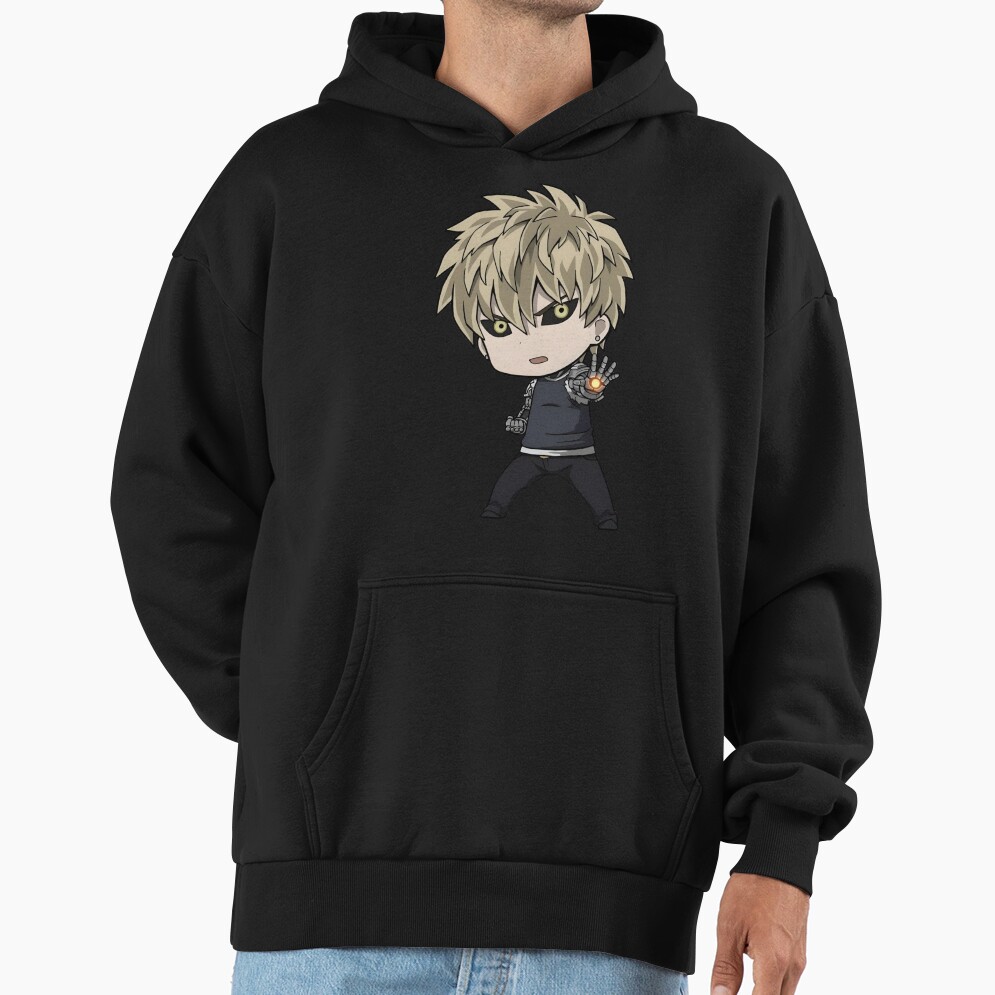 Chibi Genos Hero Cute Hoodie - Image 2