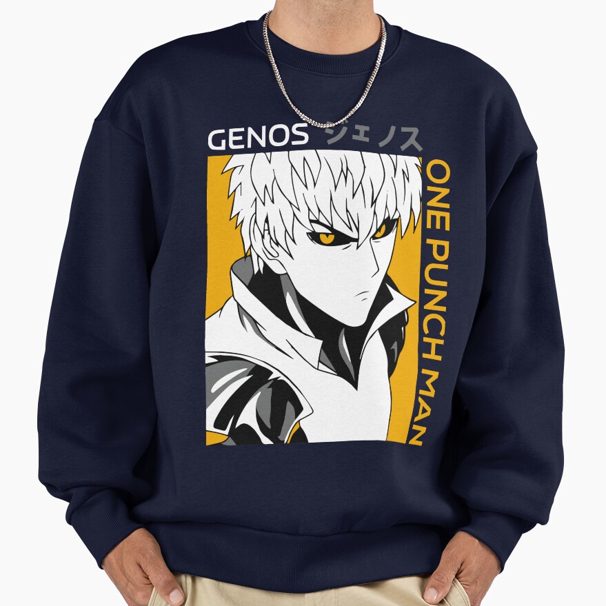 Genos Cyborg Student Hero Sweatshirt - Image 5