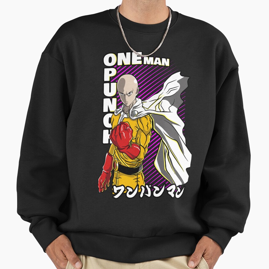 Saitama Caped Baldy Hero Sweatshirt