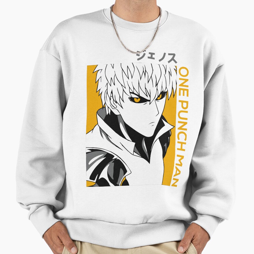Genos Cyborg Student Hero Sweatshirt - Image 2