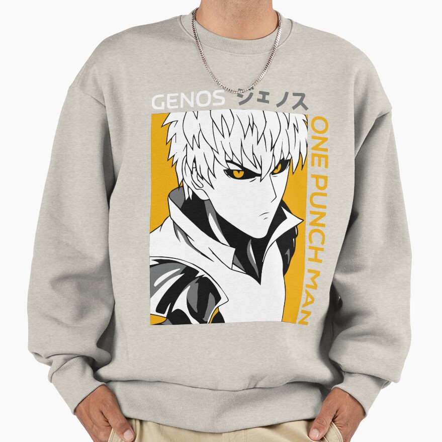 Genos Cyborg Student Hero Sweatshirt - Image 3