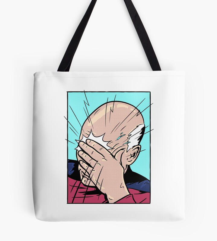 Saitama Epic Face Slap Moment Tote Bag