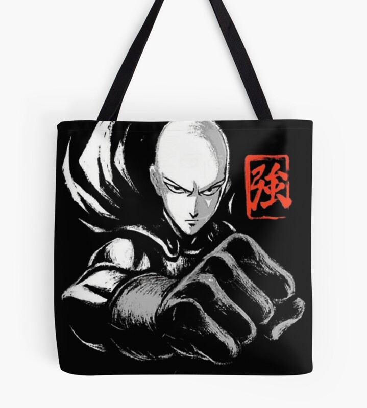 Saitama One Hit Hero Tote Bag