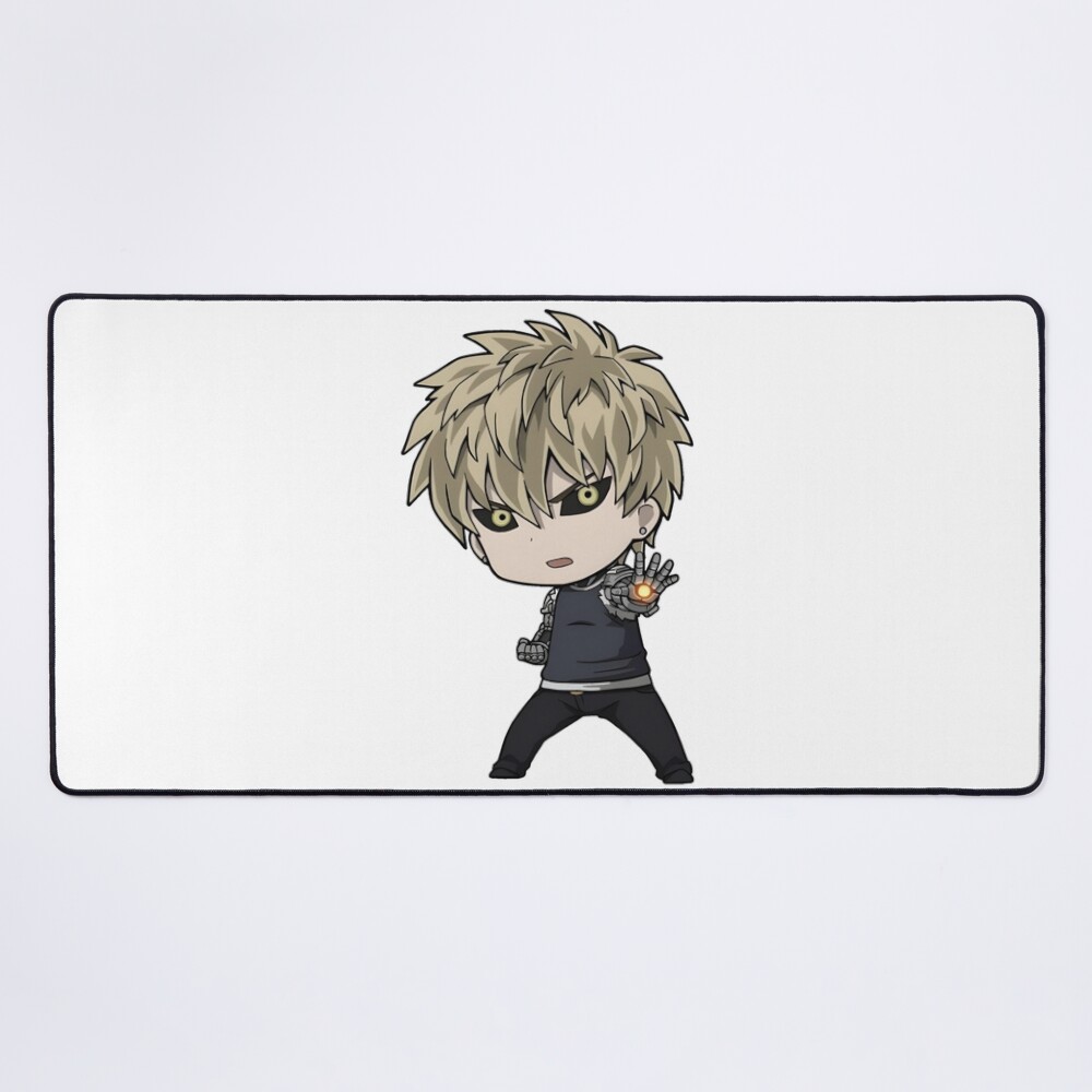 Chibi Genos Cute Hero Mouse Pad