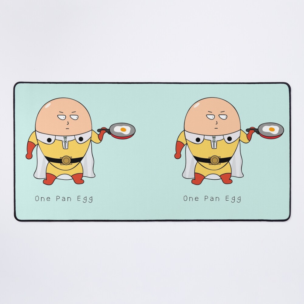 Saitama Egg Face Hero Mouse Pad