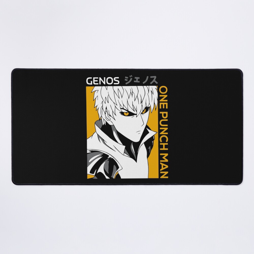 Genos Cyborg Student Hero Mouse Pad