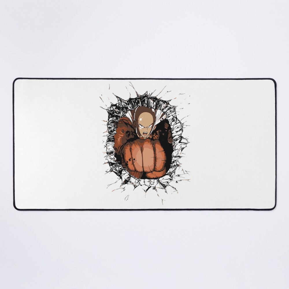 Saitama One Punch Impact Power Mouse Pad