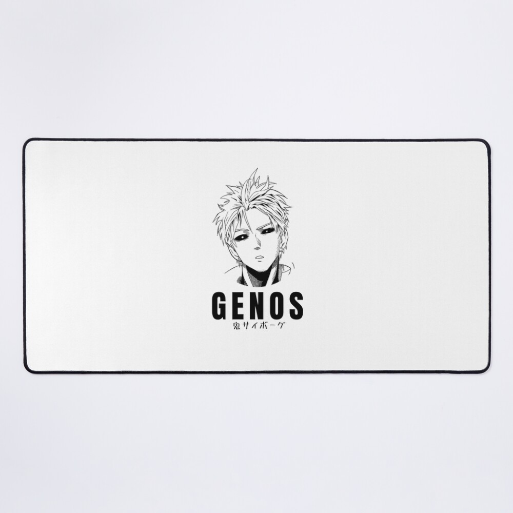 Genos Demon Cyborg Overdrive Mouse Pad