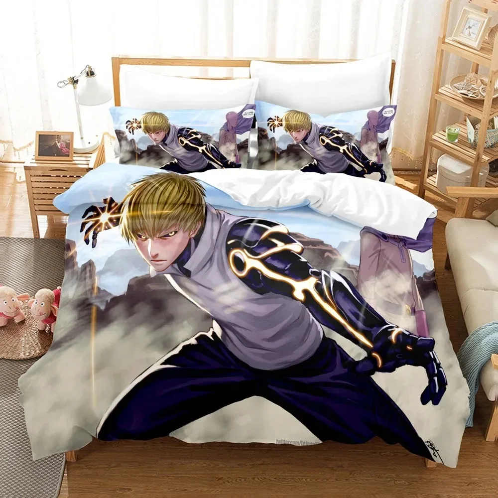 Genos Anime One-Punch Man Bedding Set