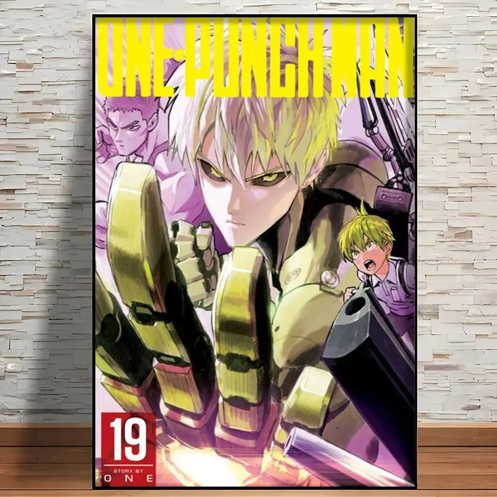 Genos - Anime One-Punch Man Wall Art