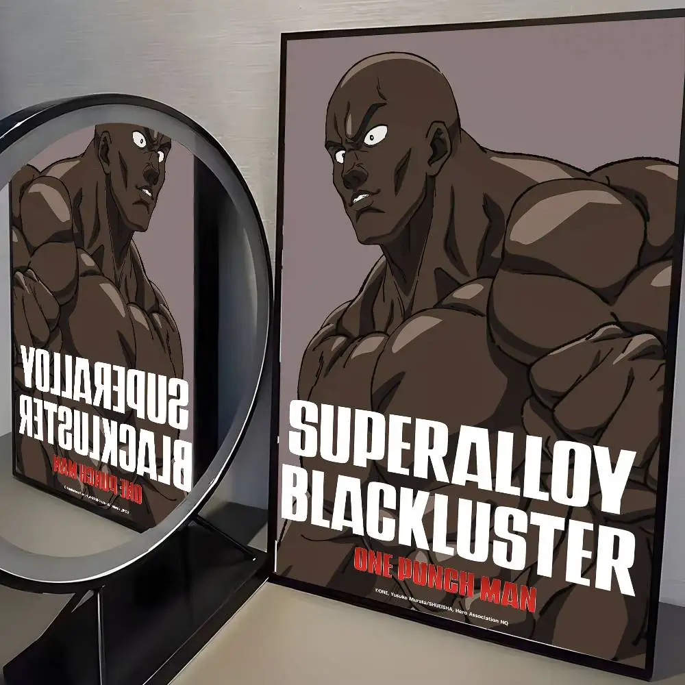 Blackluster One-Punch Man Wall Art