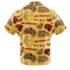 Saitama One Punch Man Short Sleeve Hawaiian Shirt BACK mockup - One-Punch Man AU Store