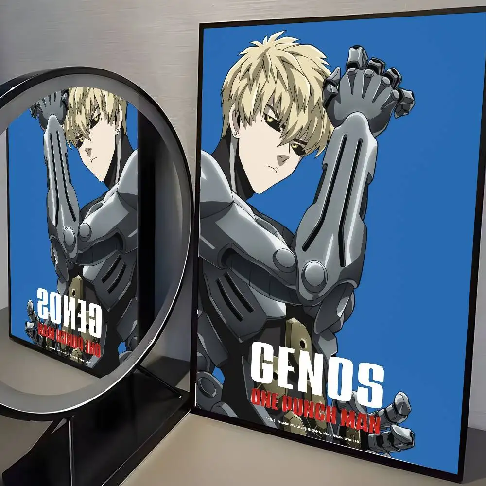 Genos One-Punch Man Wall Art