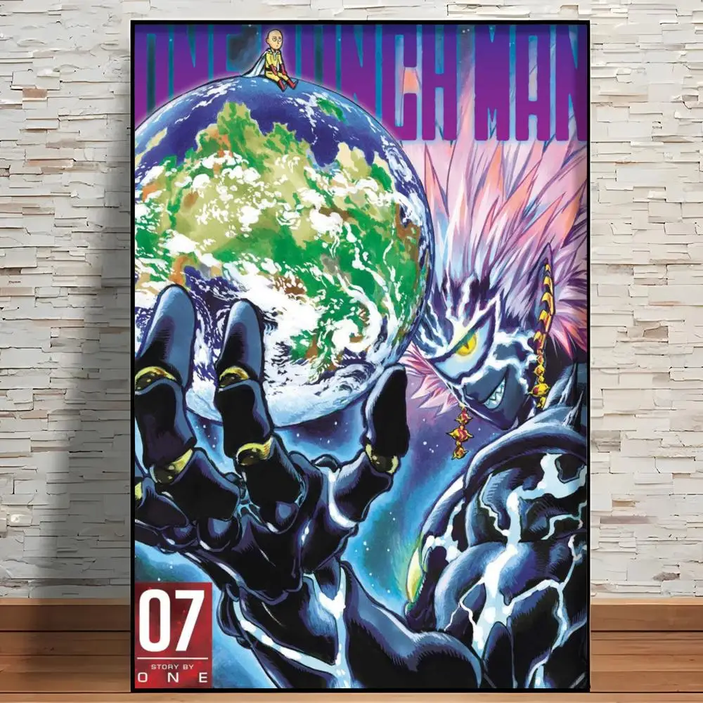 Lord Boros Anime One-Punch Man Wall Art