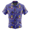 Trippy Genos One Punch Man Short Sleeve Hawaiian Shirt FRONT Mockup - One-Punch Man AU Store