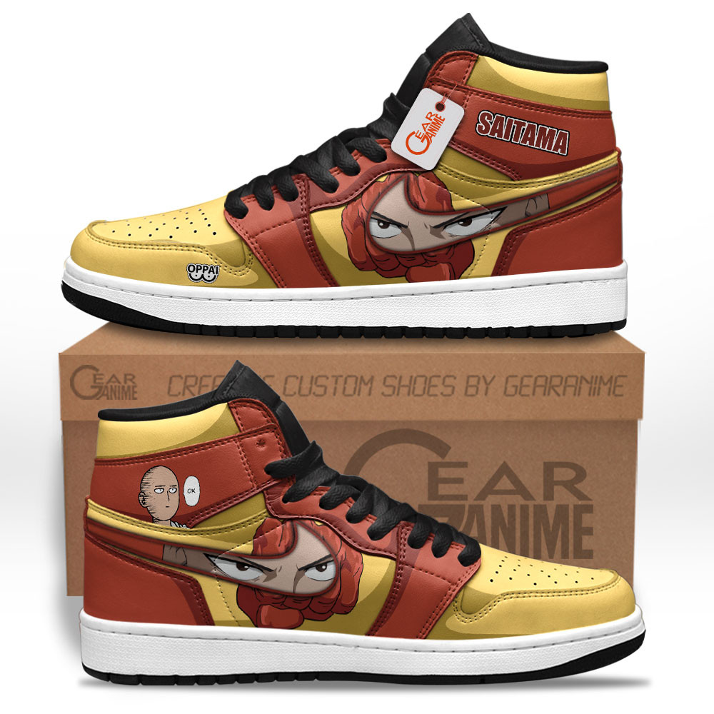 Saitama Personalized High-Top Sneakers