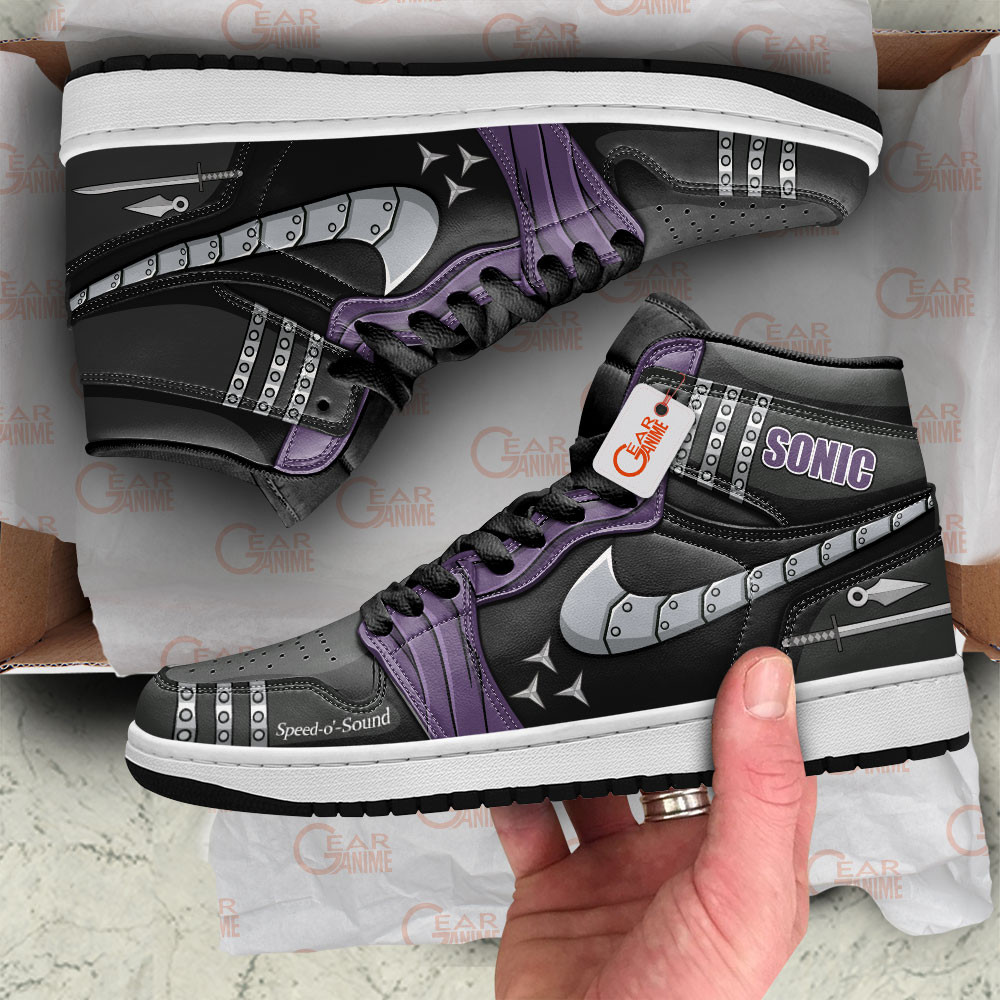 Speed-o'-Sound Sonic Personalized High-Top Sneakers - Image 2