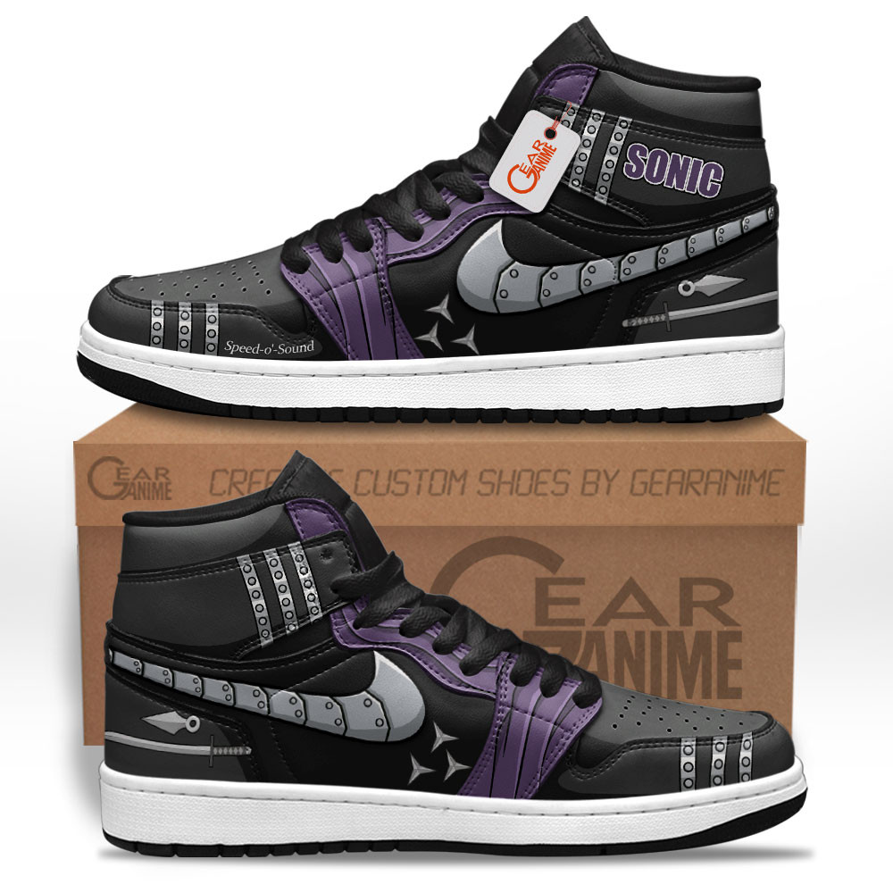 Speed-o'-Sound Sonic Personalized High-Top Sneakers