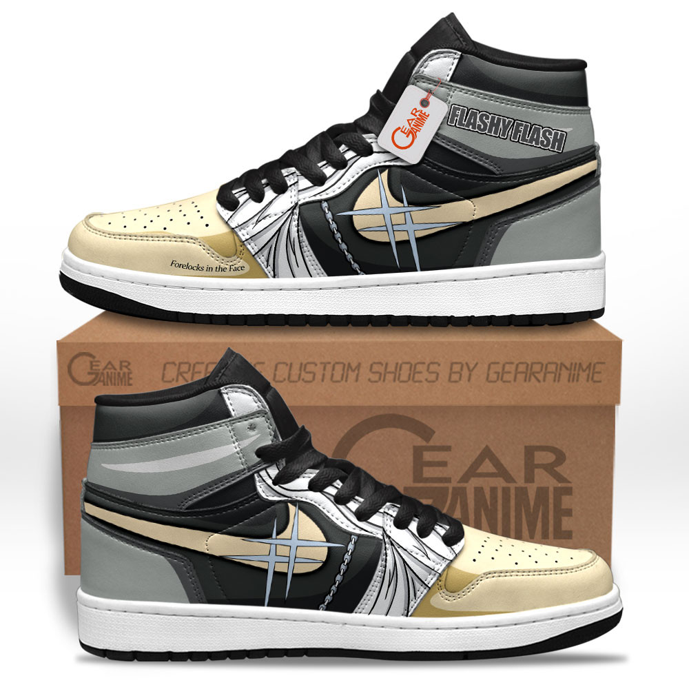 Flashy Flash Personalized High-Top Sneakers
