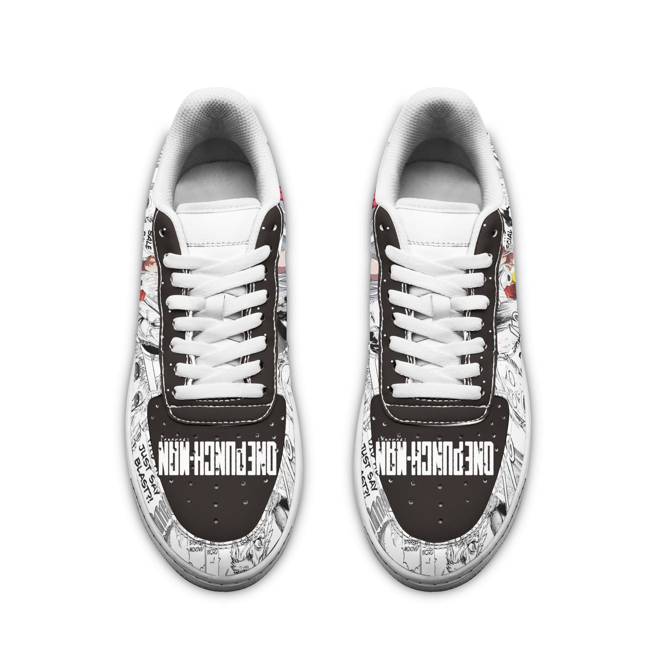 One Punch Man Custom Low-Top Sneakers - Image 2