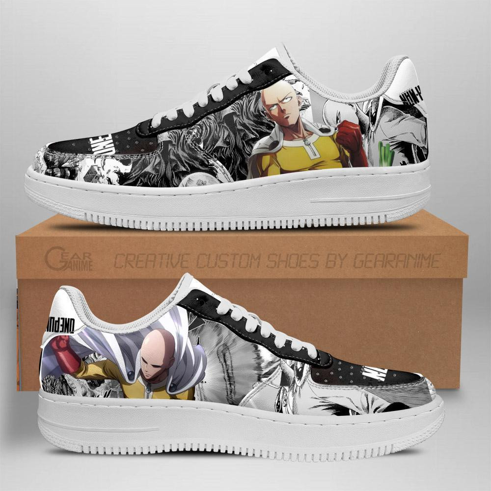 One Punch Man Custom Low-Top Sneakers