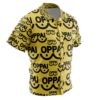 oppai Button Up Hawaiian Shirt side - One-Punch Man AU Store
